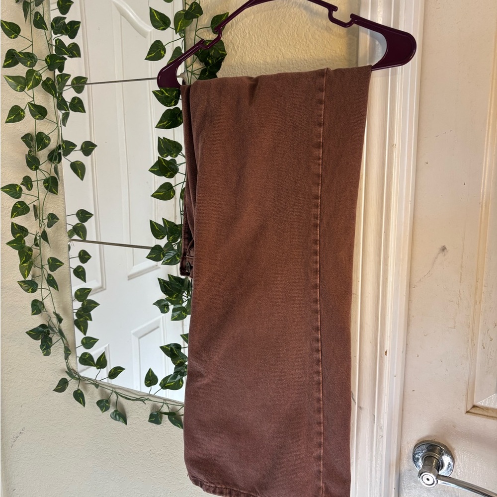 Maroon Flared Pants